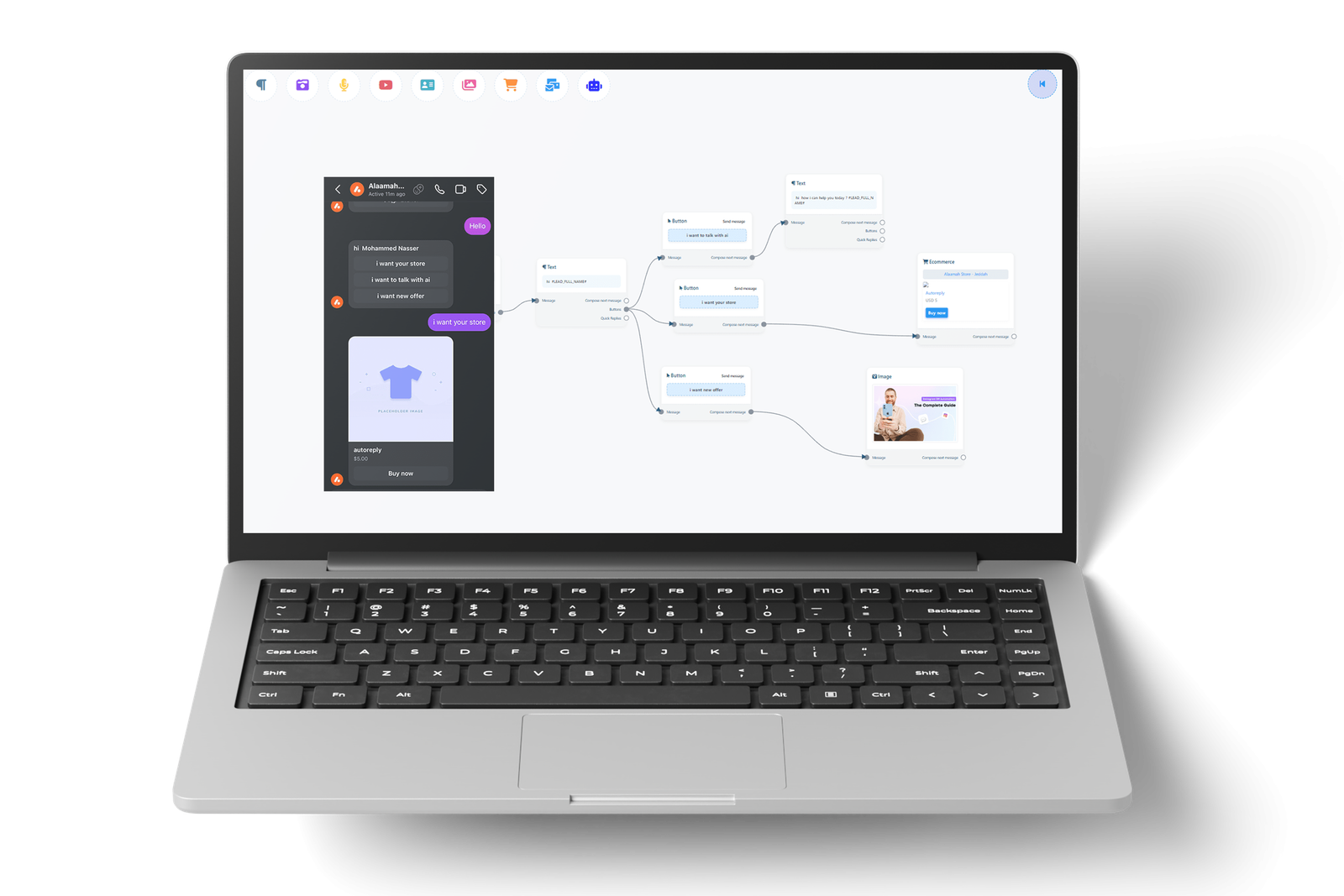 An intelligent auto-reply system for Instagram & Facebook comments
